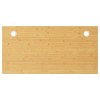 VidaXL Blat de birou 110x55x2,5 cm bambus 352758