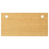 VidaXL Blat de birou, 100x50x1,5 cm, bambus