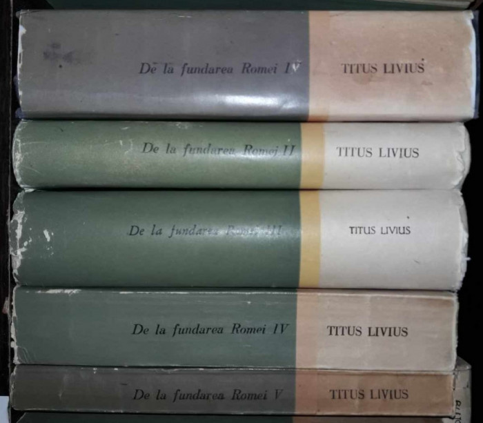 Titus Livius-De la fundarea Romei-5 volume