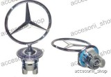 Emblema Mercedes-Benz Metal Nichel E-Class C-Class S-Class