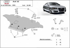 Scut motor metalic frontal AUDI A5 DUPA 2008 foto