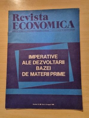 revista econonomica 15 august 1980 foto