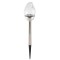 Lampa solara LED multicolor, senzor crepuscular, inaltime 42 cm