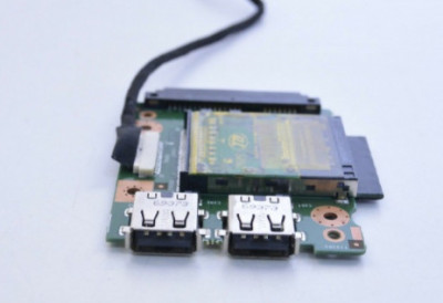 Card reader + USB + conector HDD Packard Bell Butterfly m 6050A2294201 foto