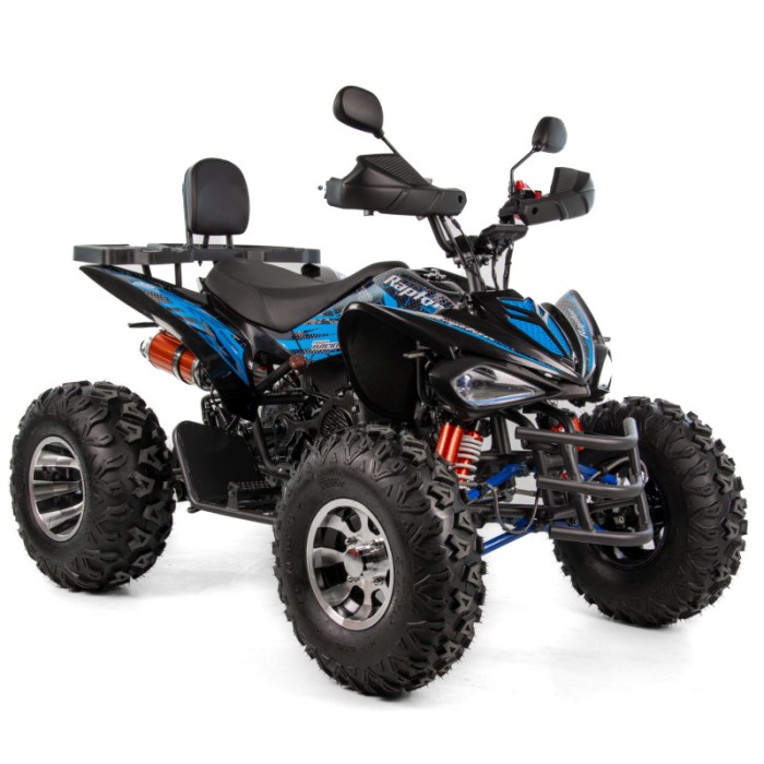 ATV XTR Pro Raptor 015, roti 10 inch, 250cc, 4+1 viteze, culoare negru/albastru Cod Produs: MX_NEW XTR-015/10PRO413