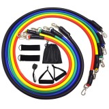 Set 5 benzi extensoare Fitness, antrenament, rezistente, acasa, afara, multicolor, Oem