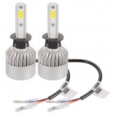 Set 2 leduri H1 Canbus pentru far auto putere 60W, luminozitate 4000 Lm, 12V foto