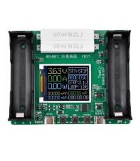 Tester 18650 cu display conector USB TYPE C foto