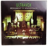 Ultravox &lrm;&ndash; Monument The Soundtrack NM / NM vinil Lp disc synth pop Chrysalis Europa 1983