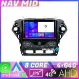 Navigatie Ford Mondeo 2011 2014 EDOTEC-LITE Android Ecran 720P Octa Core 4 64 Carplay CarStore Technology