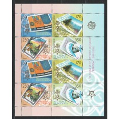 Macedonia 2005 Mi 370/73 klb - 50 de ani de Timbre Europa