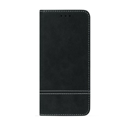 Husa SAMSUNG Galaxy A70 \ A70s - Suede Book (Negru) foto