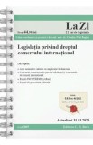 Legislatia privind dreptul comertului international Act.31 Martie 2025 Ed. Spiralata - Claudiu-Paul Buglea