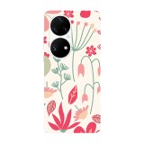 Husa compatibila cu Huawei Nova 8i model Floral mix pattern, Silicon, TPU, Viceversa, Transparent, Carcasa