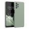 Husa Kwmobile pentru Samsung Galaxy A32 5G, Silicon, Verde, 54336.172