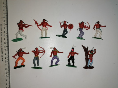 LOT 10 FIGURINE VINTAGE / FIGURINA HONG KONG INDIENI foto