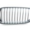 Grila radiator Bmw Seria 5 (F10/F11), 12.2009-08.2017, dreapta, crom/argintiu, 51137261356, 201905-4