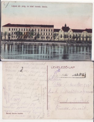 Lipova (Arad) - Scoala foto