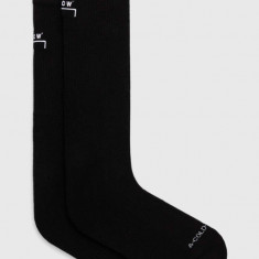 A-COLD-WALL* șosete Bracket Sock bărbați, culoarea negru, ACWMSK037