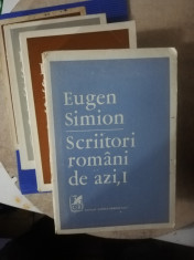 Eugen simion scriitori romani de azi vol 1,2,3,4 foto