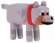 Minecraft - WOLF - Plush Original 30 cm + Bratara Minecraft CADOU !! foto