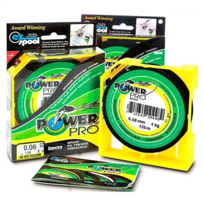 FIR TEXTIL POWER PRO 135MT 0,06MM 3kg Yellow foto