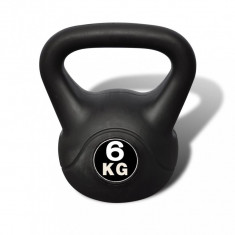 Greutate tip bila cu maner Kettlebell 6 kg foto