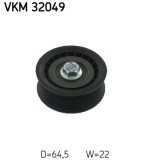 SKF VKM 32049 Rola ghidare/conducere, curea transmisie