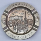 Scrumiera veche metal -suvenir Viena - Austria