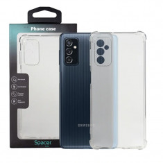 HUSA SMARTPHONE Spacer pentru Samsung Galaxy M52 5G grosime 1.5mm protectie suplimentara antisoc la colturi material flexibil TPU transparenta &amp;amp;quot;S foto
