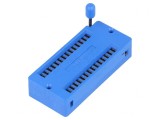 Soclu ZIF DIP28 15.24mm THT Demontabil pentru Circuite Integrate