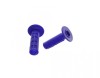 Set Mansoane Enduro Albastre, Diametru 21-24mm, Lungime 118-119mm, Piese Moto Ghidon