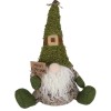 Decoratiune Craciun, pitic cu barba, verde, 38 cm, Jumi