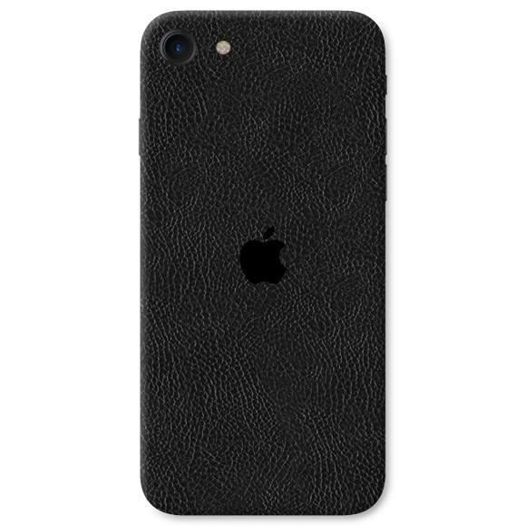 Set Folii Skin Acoperire 360 Compatibile cu Apple iPhone 7 (Set 2) - ApcGsm Wraps ApcGsm Wraps Leather Black