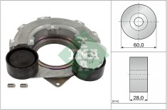 INA 534 0882 10 Intinzator curea, curea distributie foto