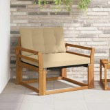 vidaXL Set de canapele de exterior Lemn solid de Acacia și Textilene 3436325