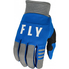 Manusi Moto Fly Racing Youth F-16 Gloves, Gri - Albastru, X-Large