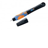 Stilou Griffix pentru dreptaci, culoare Neon Black, 1 patron, blister