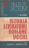 I. Siadbei - Istoria literaturii romane vechi