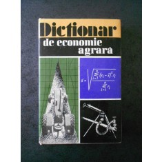 S. HARTIA - DICTIONAR DE ECONOMIE AGRARA