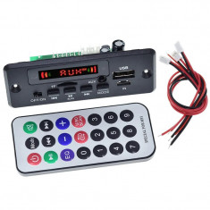 Decodor MP3 Bluetooth 5.0 cu radio FM si amplificator, intrare: DC 5-32V