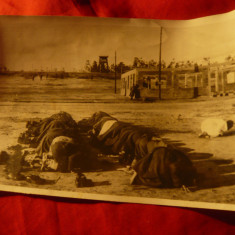 Fotografie de Presa 1940 : Prizonieri mahomedani se roaga in Lagare Turcia