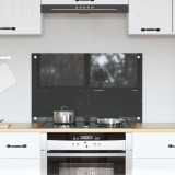 vidaXL Spate de bucătărie Gri &icirc;nchis 80 x 50 x 0.6 cm