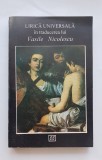Lirică universală &icirc;n traducerea lui Vasile Nicolescu