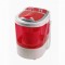 Mini ma?ina de spalat Lamarque LWM-20035R, 250 W, Semiautomata, Centrifuga, Temporizator, Capacitate: 3 kg, Ro?u