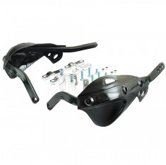 Set protectii maini (hand guard) enduro cu insertie aluminiu &ndash; culoare: negru