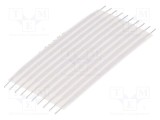 Conector cablu jumper flexibil TE Connectivity 2,54mm 50,8mm