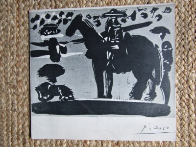 EXPOZITIA PICASSO , LITOGRAFII SI GRAVURI , OCTOMBRIE 1968 foto