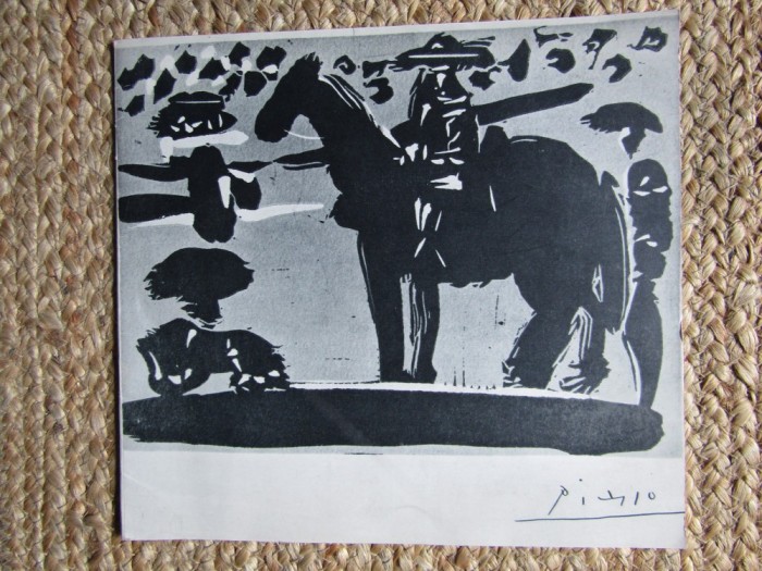 EXPOZITIA PICASSO , LITOGRAFII SI GRAVURI , OCTOMBRIE 1968