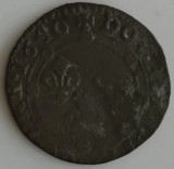 Moneda Principatul Arches-Charleville - Double Tournois 1640-Charles II Gonzaga